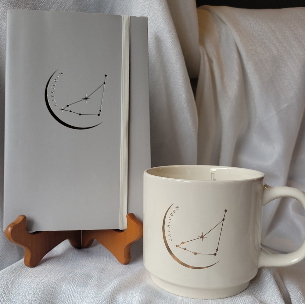 Capricorn Notebook and Mug Set